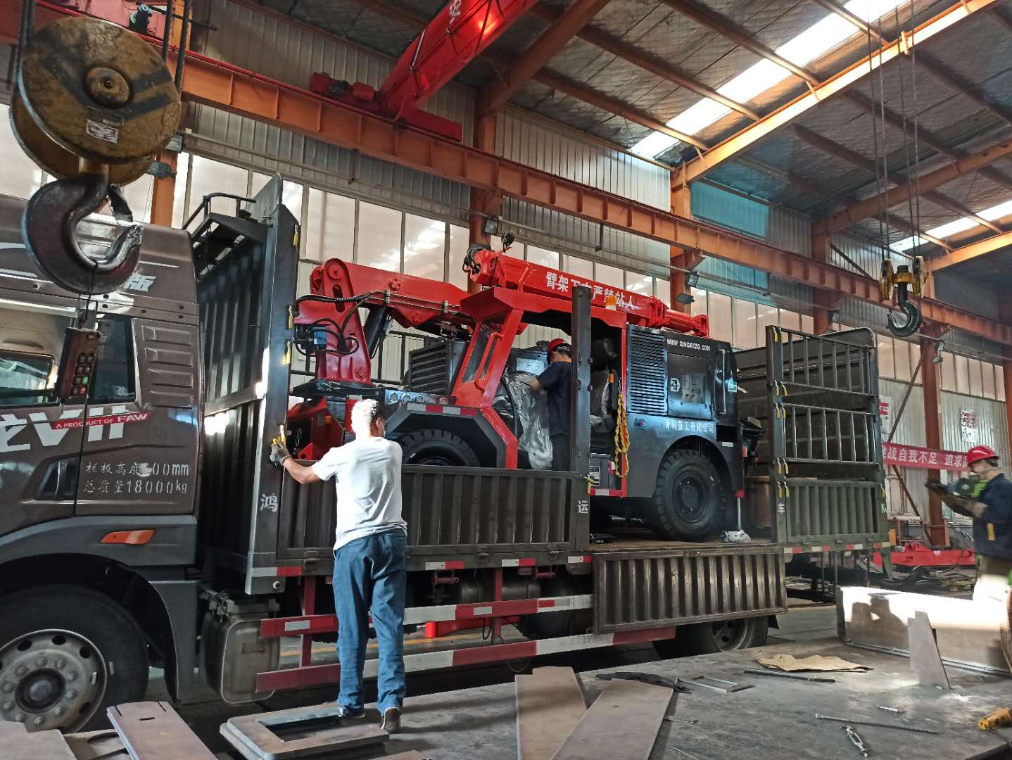 混凝土泵 湿喷台车 青科重工