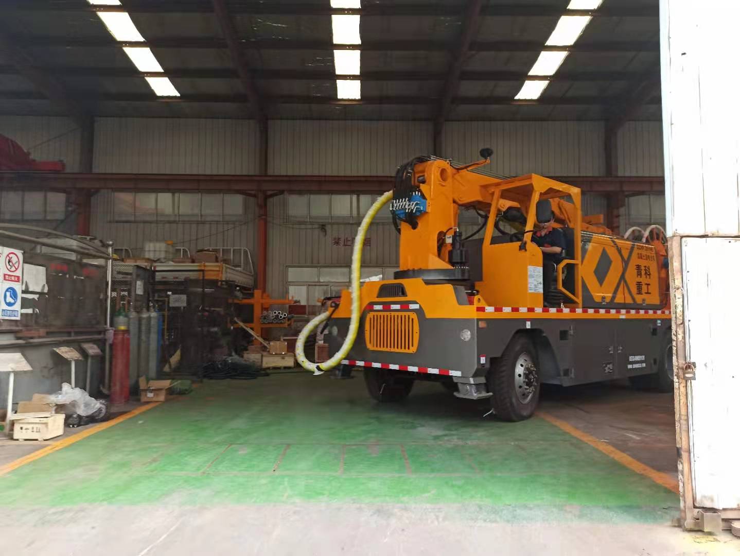 混凝土泵 青科重工 湿喷台车