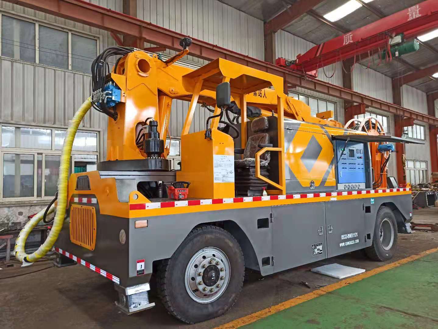 混凝土泵 青科重工 湿喷台车