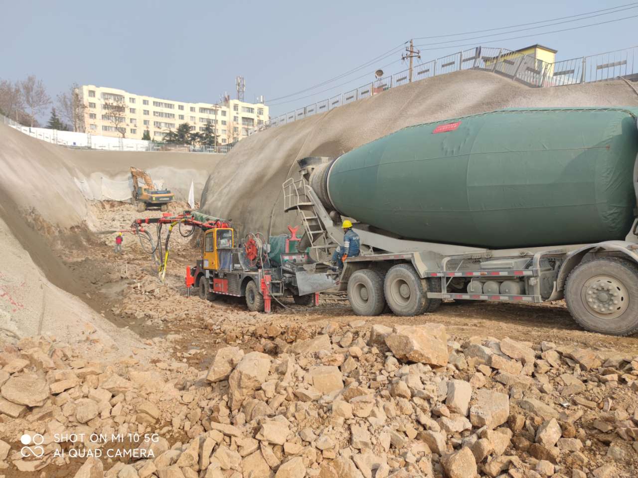 混凝土泵 湿喷台车 青科重工