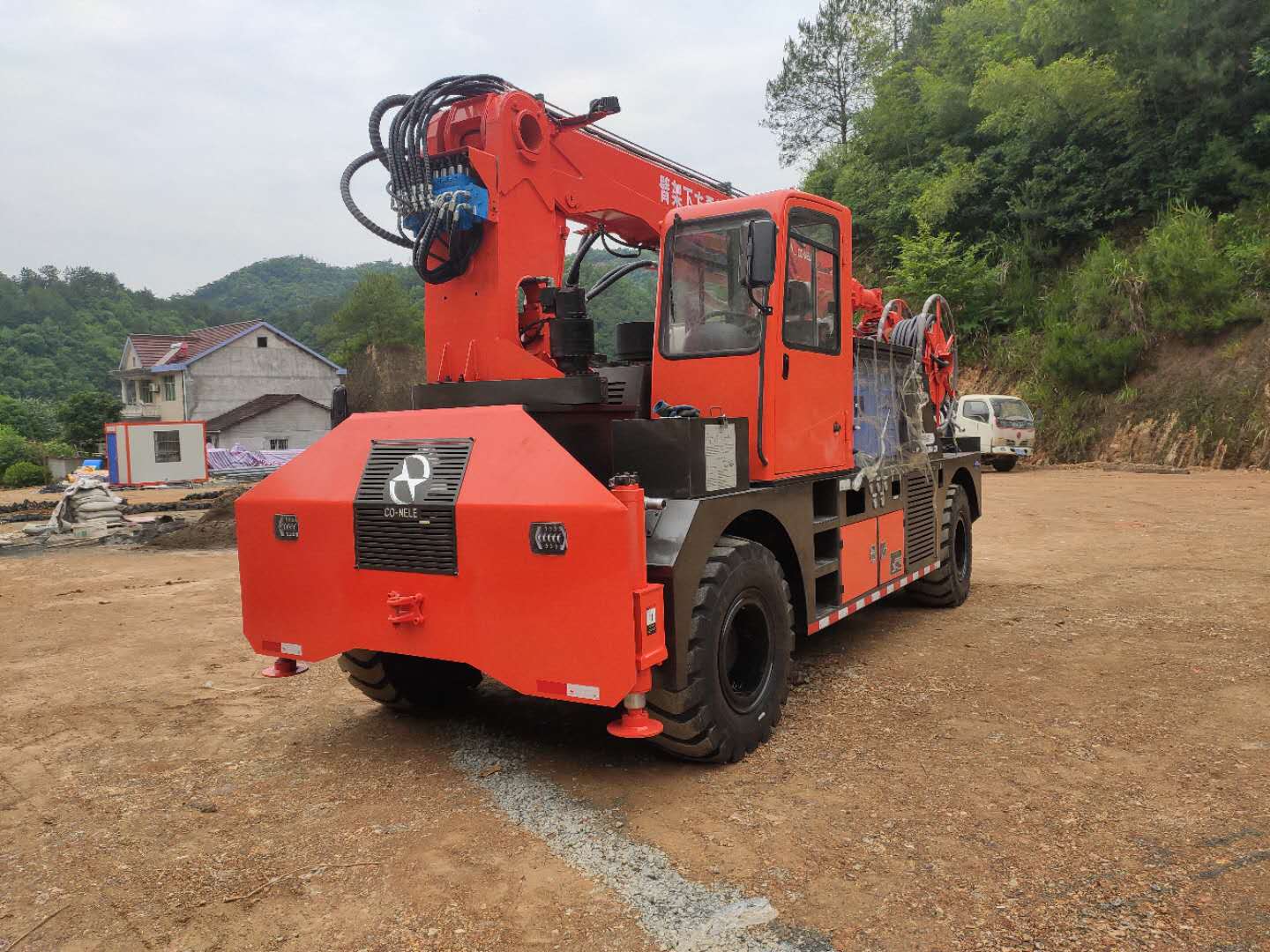 混凝土泵 湿喷台车 青科重工