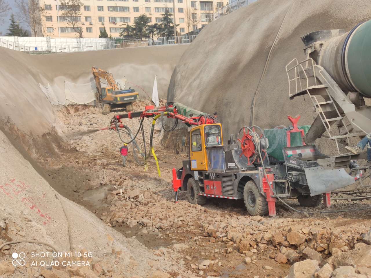 混凝土泵 湿喷台车 青科重工