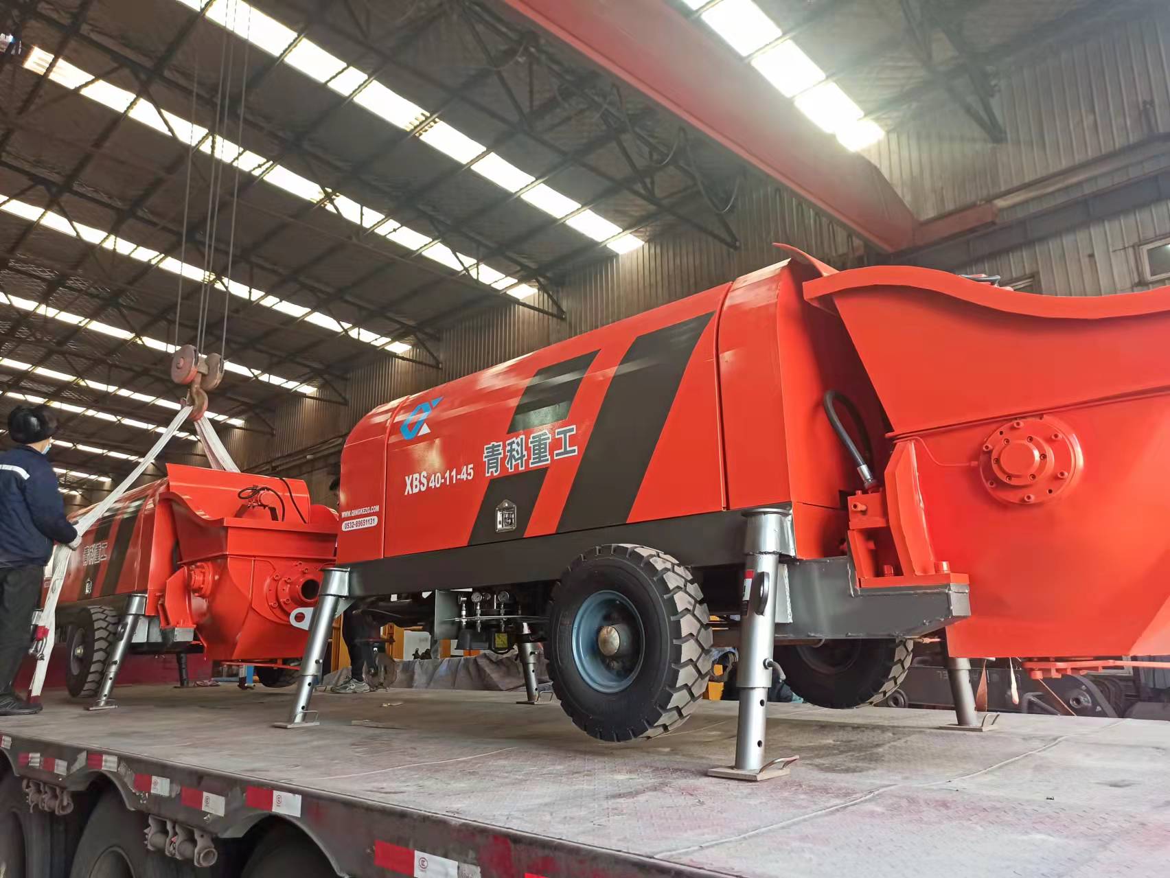 混凝土泵 青科重工 细石泵