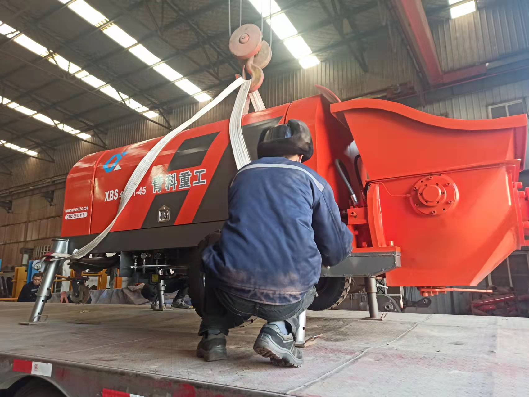 混凝土泵 青科重工 细石泵