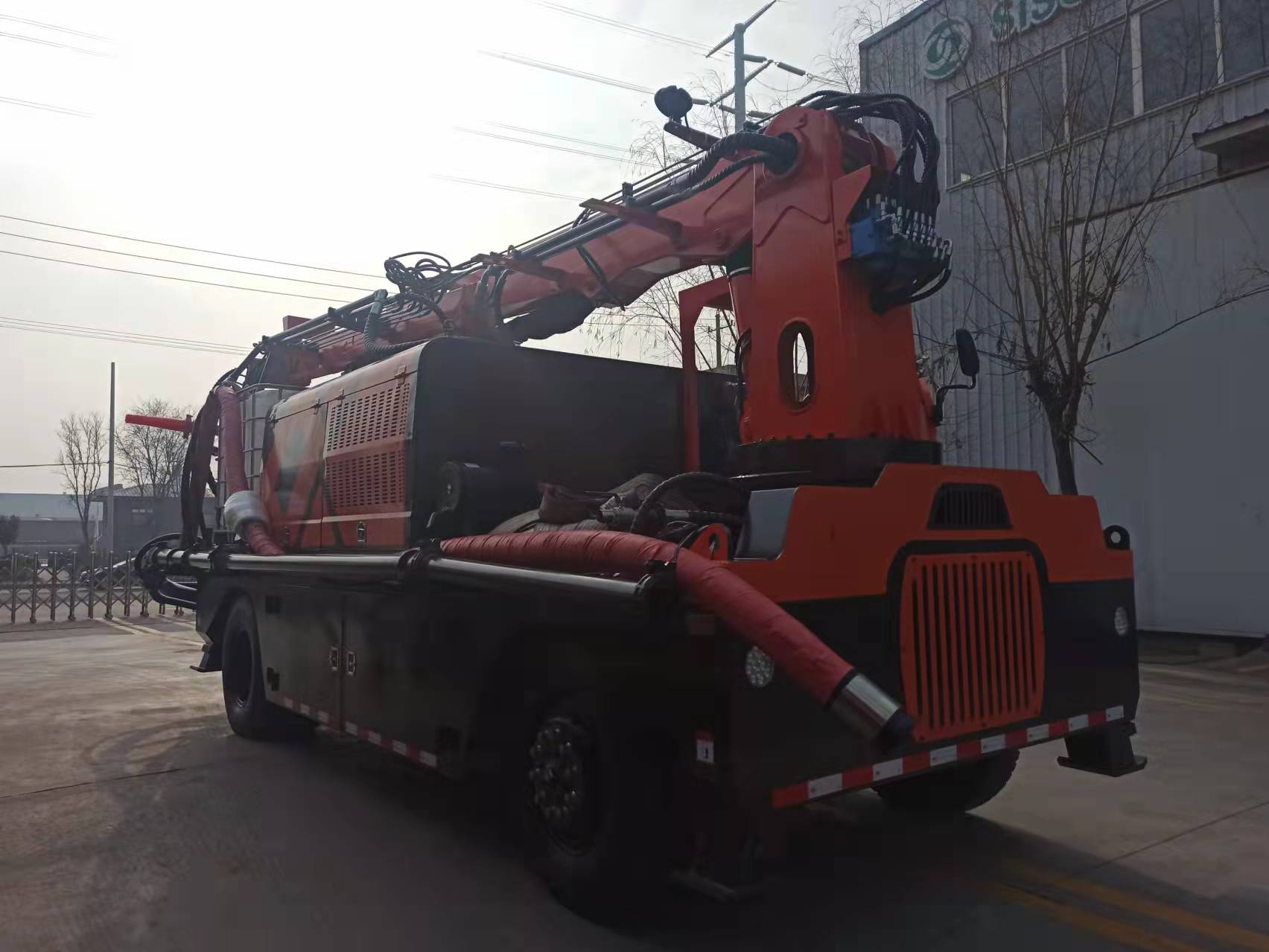 混凝土泵 青科重工 湿喷台车