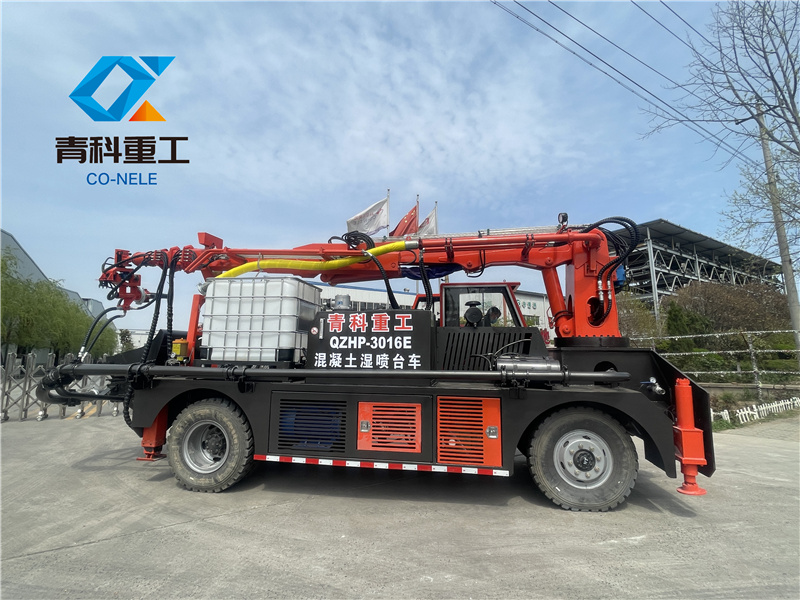 湿喷台车 混凝土泵