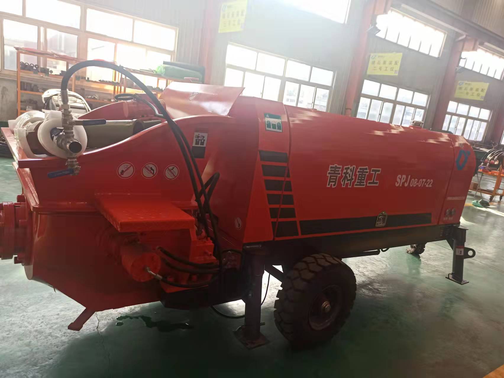 混凝土泵 青科重工 湿喷机