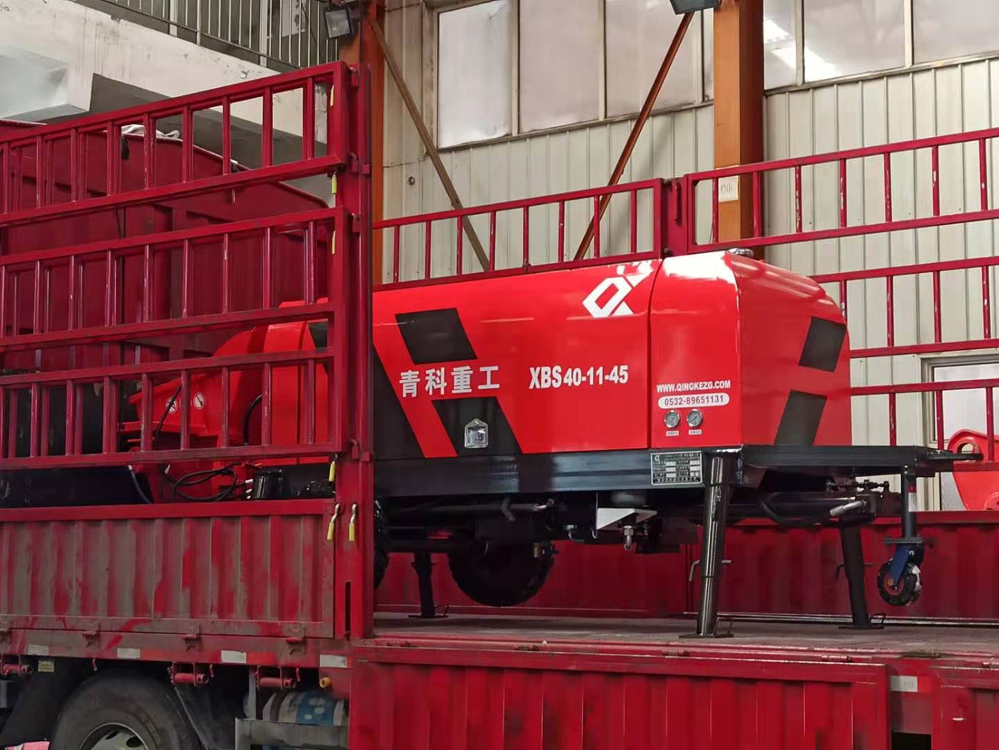 混凝土泵 细石泵 青科重工