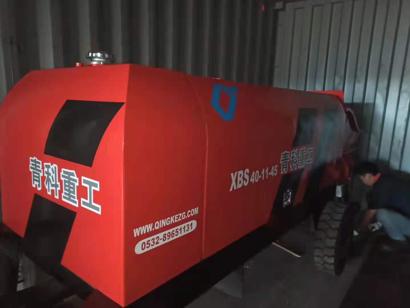 混凝土泵 青科重工 细石泵