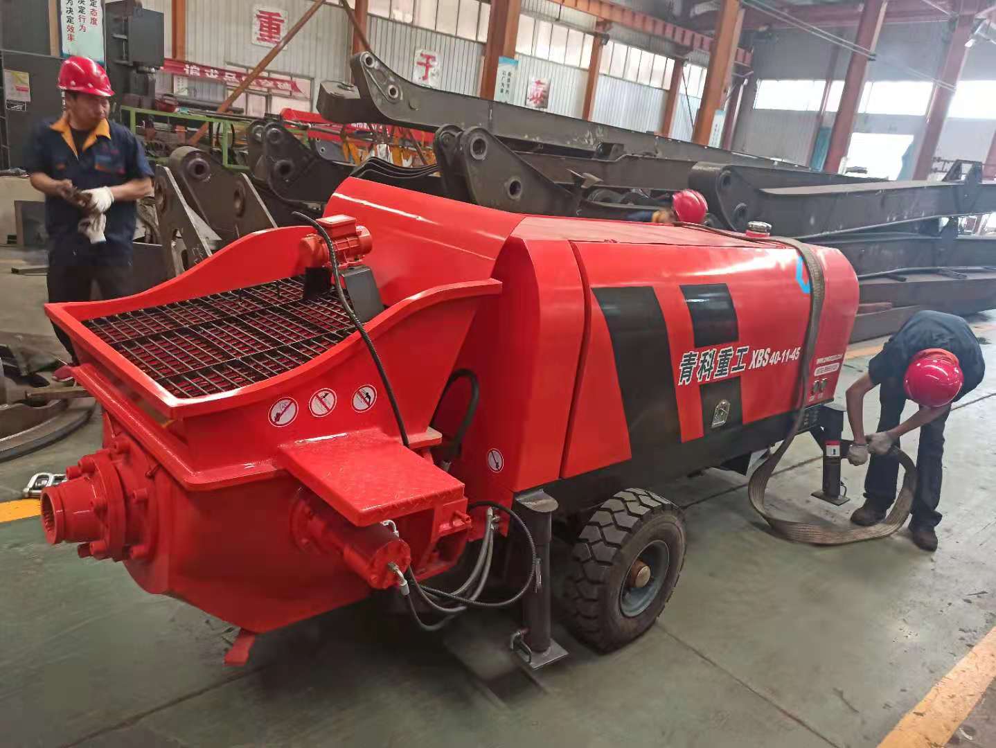 混凝土泵 青科重工 细石泵 混凝土泵 青科重工 细石泵