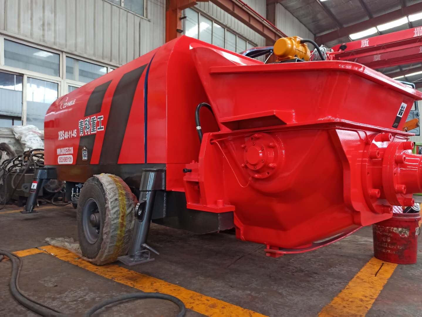 混凝土泵 青科重工 细石泵 混凝土泵 青科重工 细石泵