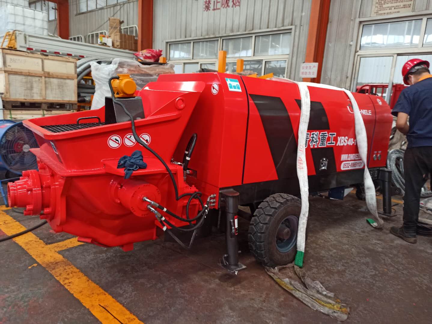 混凝土泵 青科重工 细石泵 混凝土泵 青科重工 细石泵