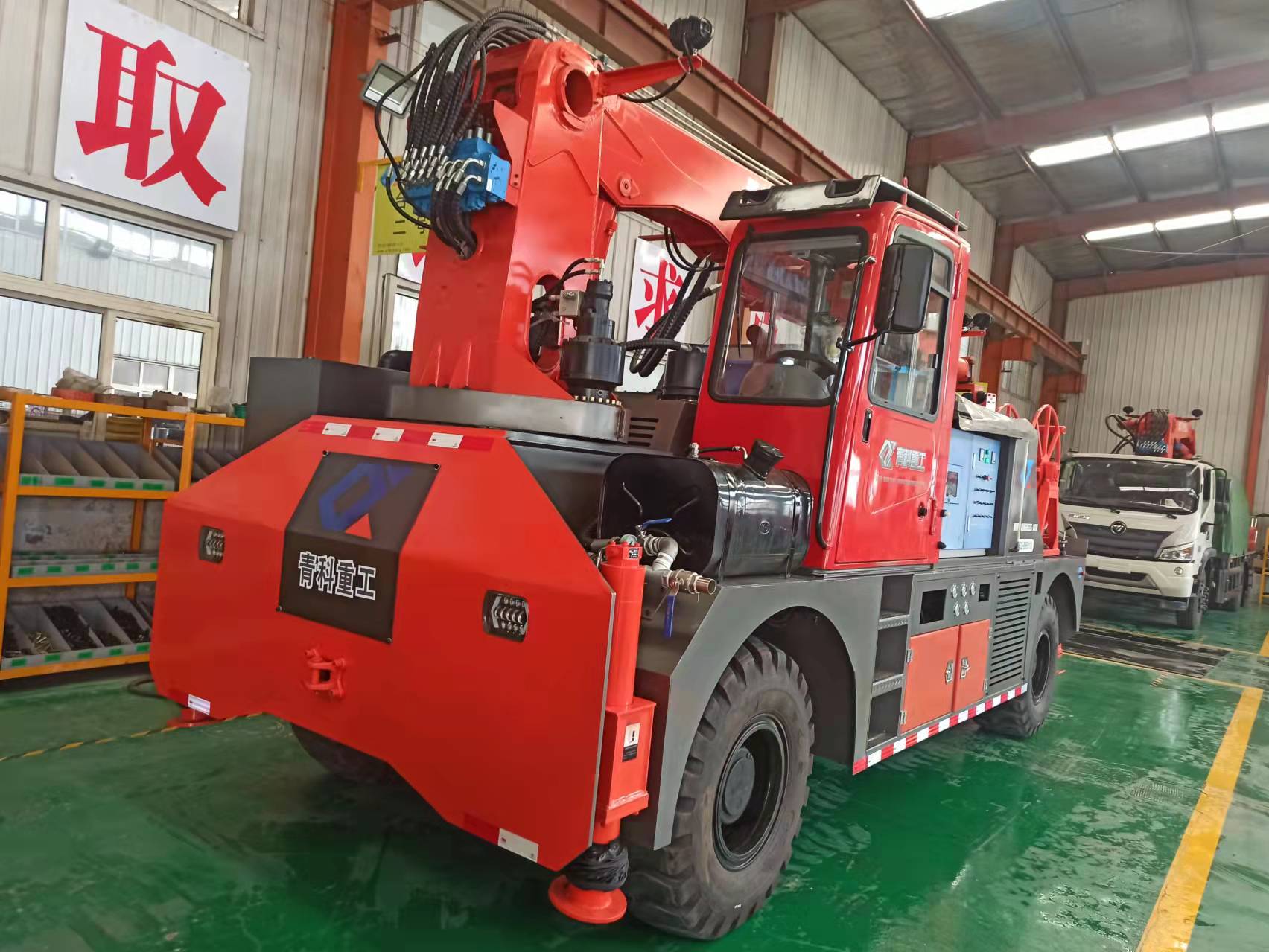 湿喷台车 湿喷机械手 混凝土泵