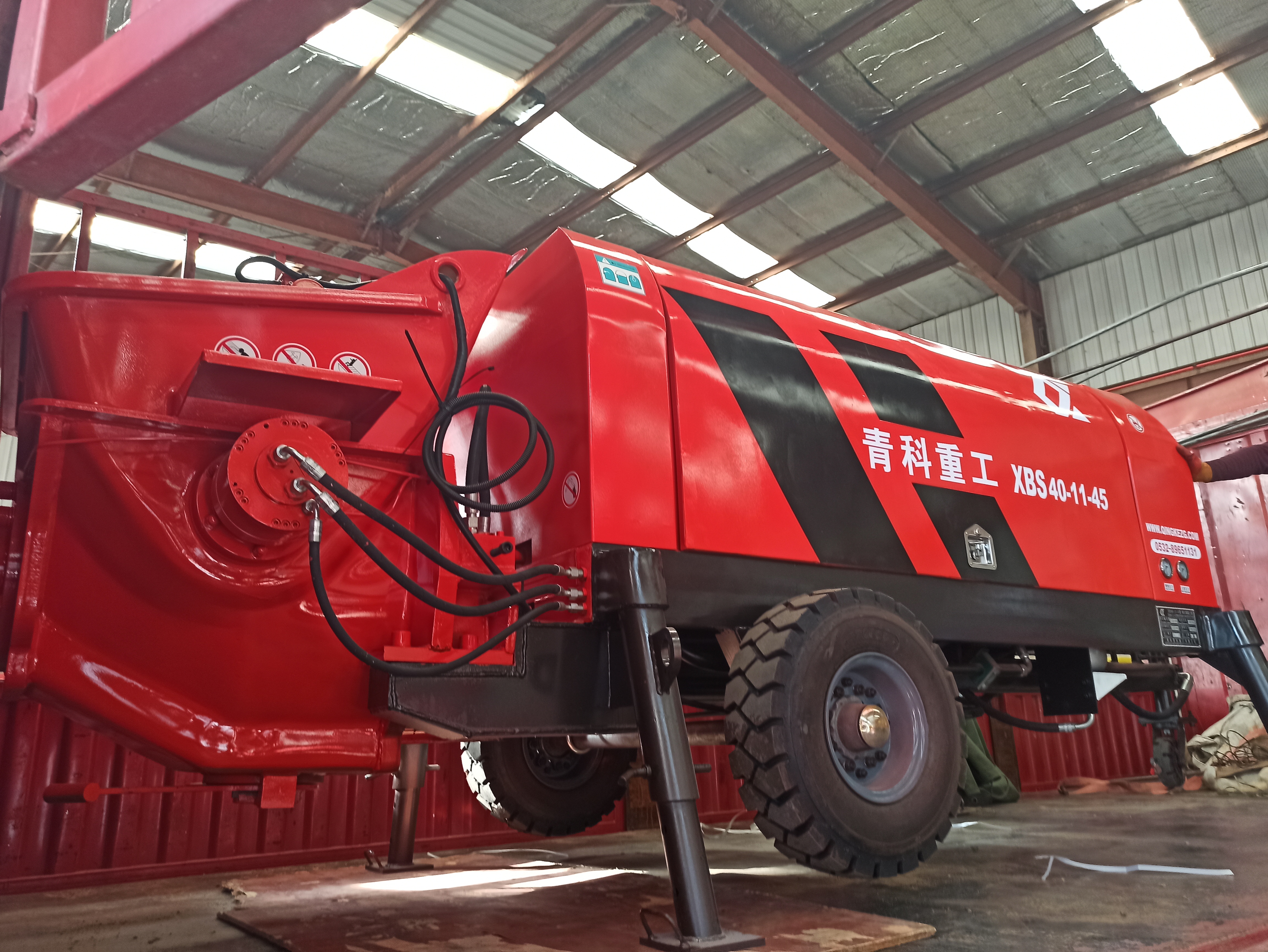 混凝土泵 细石泵 青科重工